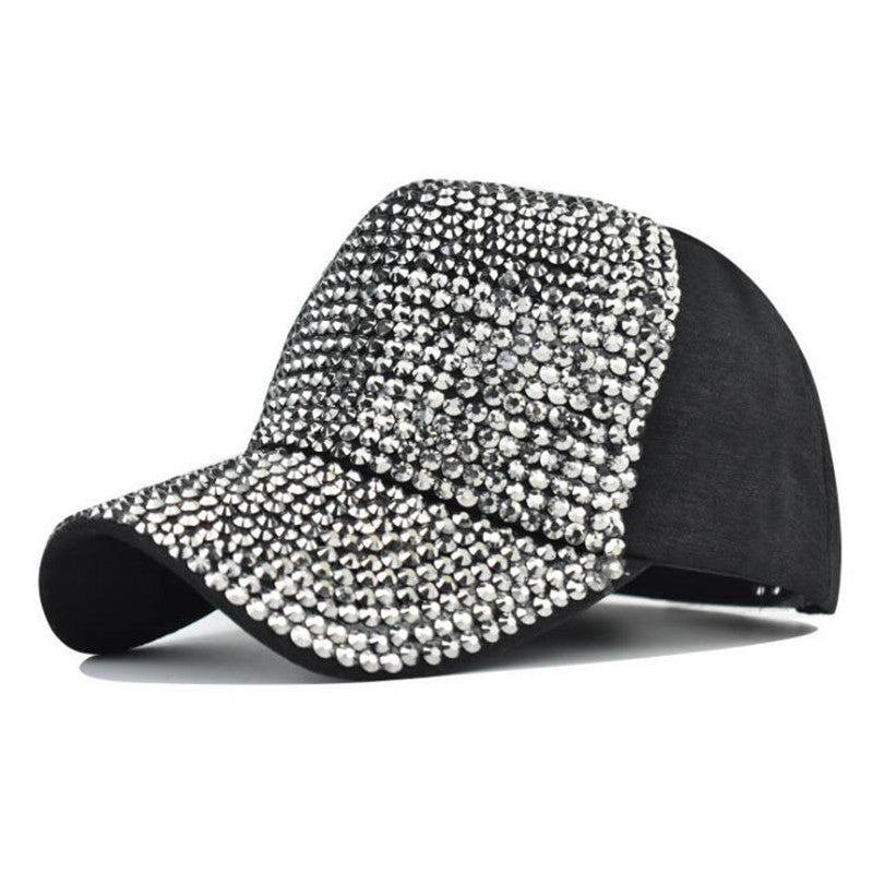 Wholesale Acrylic Full Diamond Baseball Cap